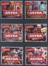 Konvolut Bieretiketten - ASTRA im WEB-Design, alle ungebraucht -  6 Stück kompl.