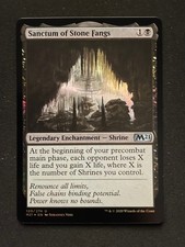 MTG SANCTUM OF STONE FANGS in FOIL aus Core 21 **EX** MAGIC THE GATHERING