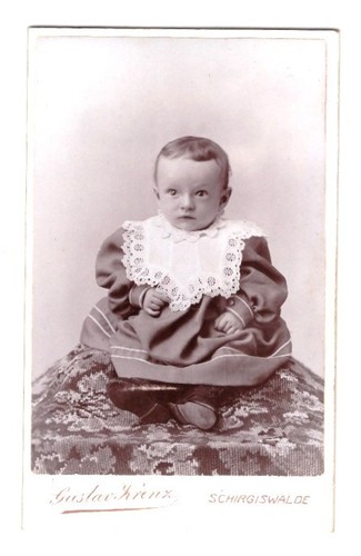 Cdv foto 1900 kleinkind - cdv, um