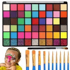 54Farben Kinderschminke Set