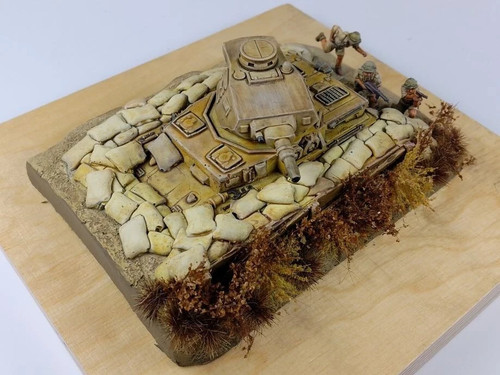1 eingegrabener pz iv - -,