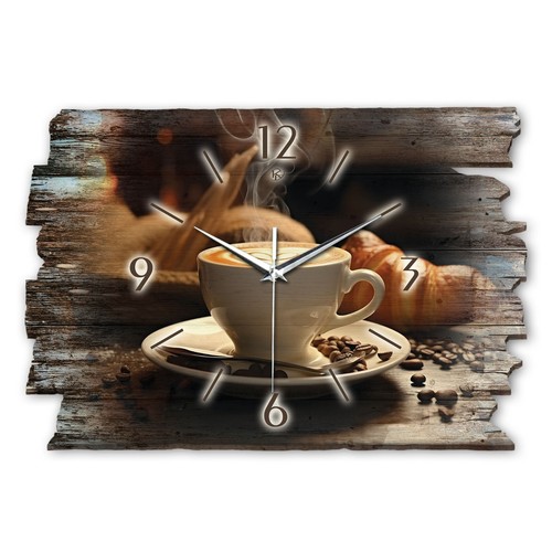 Designer wanduhr cappuccino - designer,