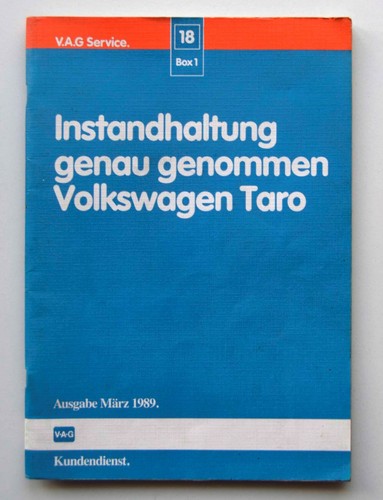 Taro instandhaltung genau - taro,,