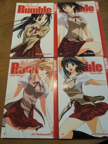 School rumble manga - 1-4, set