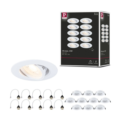 Einbauleuchte 10er set - einbauleuchte, 10er-set