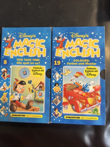 Vhs disneys magic - disneys, english