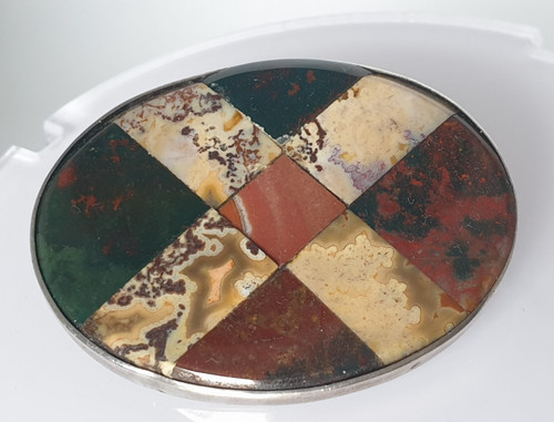 Große brosche silber - große,