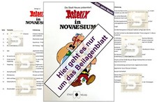 ⭐⭐ BEILAGE zur Sonderedition "Asterix in Novaesium" 2000 Jahre Neuss 1984 ⭐⭐