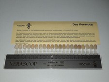 Pos 4) Ivoclar –Das Kerascop – Spezial-Farbskala – Dentaltechnik – Zahntechnik