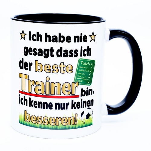 Beste trainer fußball tasse - beste,