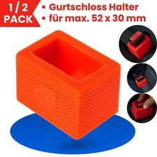 Auto Gurtschloss Halterung Sicherheitsgurt Halter Anschnallhilfe Gurt Schloss