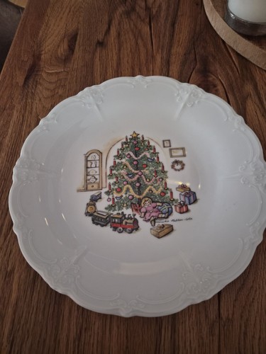 Alter weihnachtsteller von - alter,
