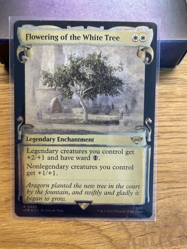 Silver foil near - near, mint