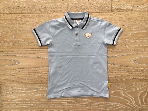Steiff poloshirt hellblau - poloshirt,,