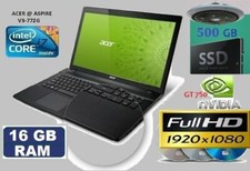 Acer Aspire v3-772G~17,3"/Intel C° i7/SSD 512GB + HDD 1 TB/ RAM 16GB/ Full HD°