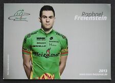 3952 Raphael Freienstein Radsport Cycling Team Heizomat 2013 Autogrammkarte