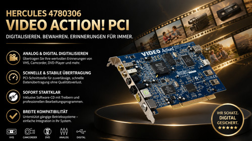 Hercules video action - action!, pci