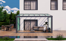 Glasschiebewand 2-3läufig bis