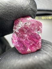Roter Rubin Scheibe Hexagonal