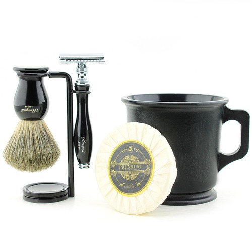 Luxus nassrasur set mit - luxus-nassrasur-set,
