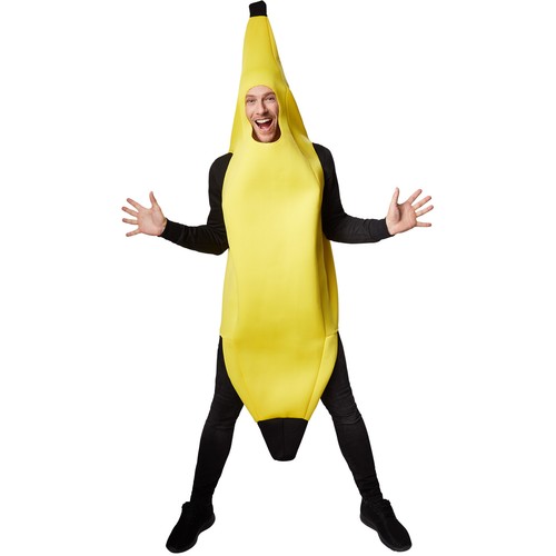 Kostüm banane unisex - banane,