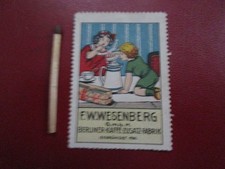 Berlin : Reklamemarke:  F. W. WESENBERG  BERLINER-KAFFEE-ZUSATZ-FABRIK (3)
