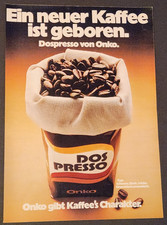 23. Onko Dospresso Kaffee Werbeanzeige Reklame Werbung 1973