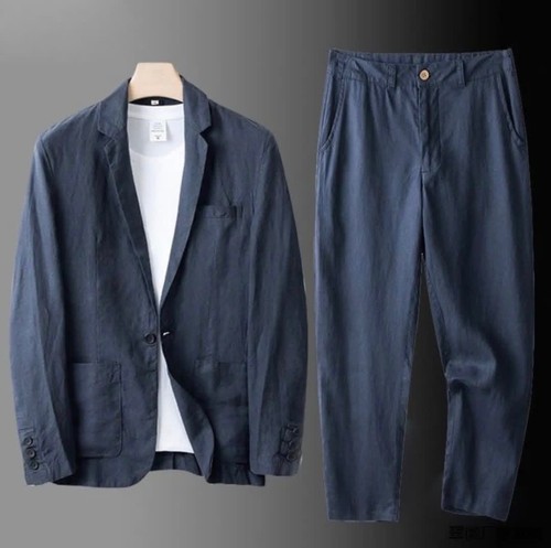 Givalli herren leinen anzug - herren,