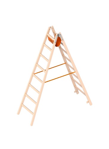 Layher holzstehleiter - layher, 4