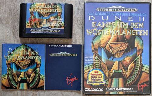 Sega mega drive spiel - sega, dune
