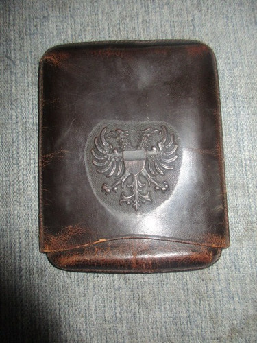 Altes originales lederetui - altes,