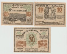 3 Banknoten. Österreich