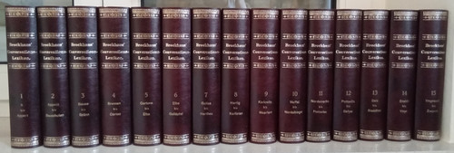 Brockhaus auflage 15 - auflage, in