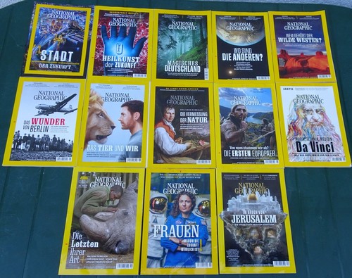 National geographic jahrgang - national,