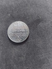 5 DM Gedenkmünze silber