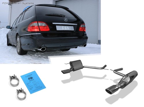 Duplex sportauspuff mercedes - ,