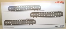 Märklin H0 43597 Doppelstockwagen-Set der DB mit 3 Wagen, Epoche III, KK   W63