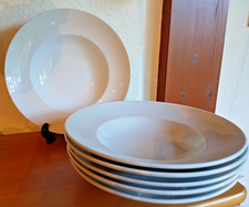 Rosenthal Group Thomas 6 Pastateller  Porzellan weiß D 30 cm fast wie neu Top !