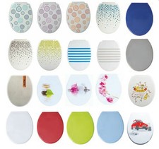 MSV WC Sitz Toilettensitz Klodeckel Brille Deckel Toilettendeckel Sitze Designs