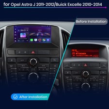 4+64GB Android 13 DSP Autoradio Carplay Für Opel Astra J 2010-2014 GPS Navi WiFi