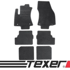 Fussmatten für Opel Zafira A 7-Sitzer Bj. 1999-2005 Graphit / Anthrazit Textil
