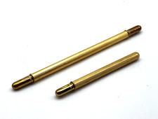 Antik - Taschenbleistift mit Federhalter, Metall Bleistifte, 2 Stück