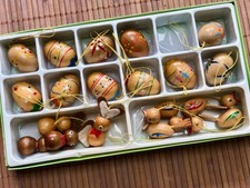 19 Teile Osterdeko vintage Set