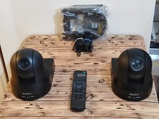 2x SONY SRG X400 4K HDMI 3GSDI PoE BROADCASTING Live Streaming PTZ WEBTV KAMERAS