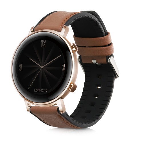 Leder uhrenarmband für - leder, huawei