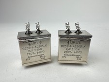 2x Siemens MP Elko 2uf 250V Rarität Kondensator neu High End Audio selten