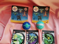 Bakugan Kugel + 3 Battle Brawlers  Happy Meal MC Donalds +  Begleitblatt 2011