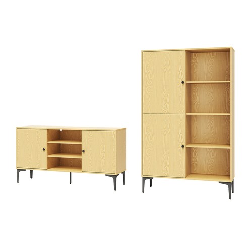 Wohnwand vitrinenschrank - tv-wohnwand,