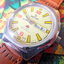 Canary Yellow Dial 37mm 1970's