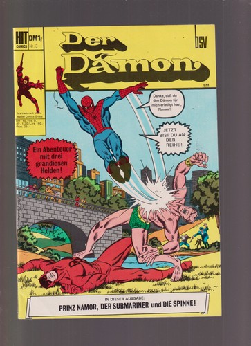 Hit comics der dämon - comics,